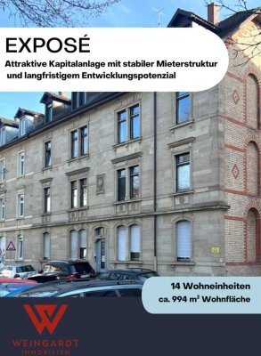 Attraktives Mehrfamilienhaus mit 994 m² & Entwicklungspotenzial in Bestlage