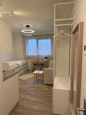 Hochwertig möblierte 1-Zimmer-Wohnung in Toplage – 2 Min. zum Bahnhof, modern & bezugsfertig