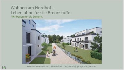 Wohnen am Nordhof | Leben ohne fossile Brennstoffe