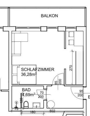 Kernsanierte 1-Zimmer Wohnung in der Innenstadt