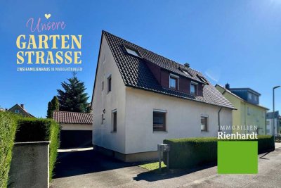 Unsere Gartenstraße - Zweifamilienhaus in Markgröningen!