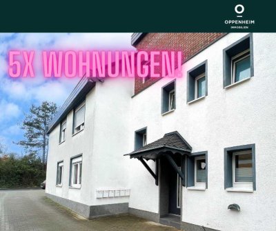 Wohnungspaket: 5x auf einen Schlag in Bergisch Gladbach !