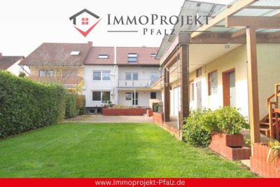 PROVISIONSFREI* Traumhafte Wohnung in Haßloch – energetisch saniert mit Terrasse & Gartenparadies