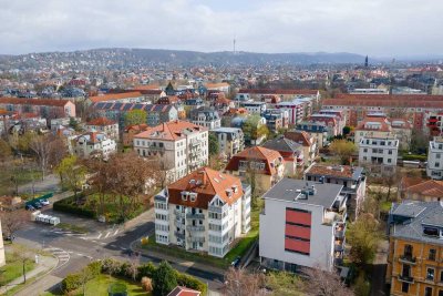 Feinste Lage Dresden-Striesen! Helle Neubauwohnung mit Balkon, Wanne, TG-Stellplatz!