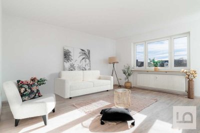 TOP Lage & charmant: Renovierte 4-ZKB, ca. 95 m², Balkon, Bj. 61, große Wohnküche, IN -Süd-Haunwöhr