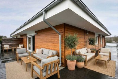 Zweifaches Wohnvergnügen!  Exklusives Penthouse mit privatem Rückzugsbereich in Essen-Fischlaken