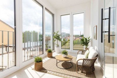 Neubau-Erstbezug - Hochwertige 3-Zi.-Whg. in begehrter Innenstadtlage