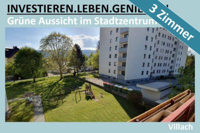 GRÜNE AUSSICHT IM STADTZENTRUM