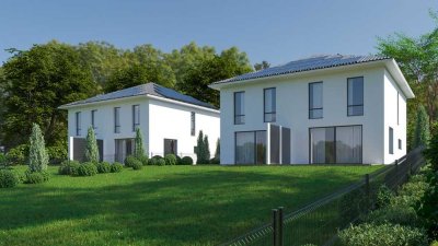 Neubau-DHH mit Garten & 2 Etagen in Strausberg