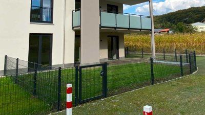 Barrierefreie Wohnung mit Privatgarten in Südlage
