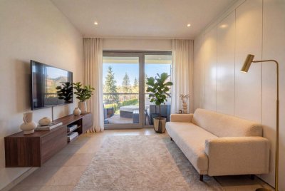 Hochwertige Garçonnière mit Balkon und privatem Seezugang in Bestlage – Krumpendorf am Wörthersee