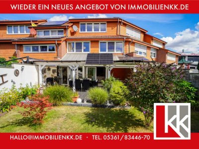 Besonderes Wohnerlebnis in Vorsfelde – Reihenhaus mit Wintergarten, Pool und großem Grundstück