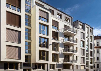 Wunderschöner Neubau in der Südvorstadt - 3-Zimmerwohnung im EG mit Terrasse und Garten!