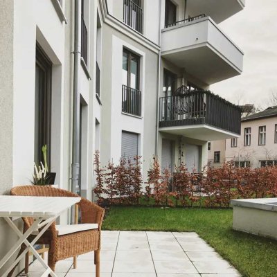 Furnished: Luxury apartment with a private garden in Berlin-Mitte