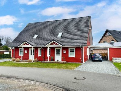 Gut vermietetes Doppelhaus, schöne Lage im Feriengebiet und Husum ganz in der Nähe.