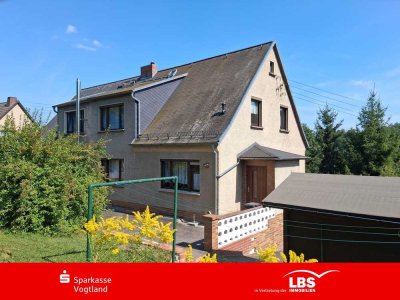 Doppelhaushälfte mit Fernblick !