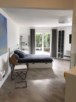 Top eingerichtetes Apartment in ruhiger, verkehrsgünstiger Lage. Smart-Home, Stellplatz, ...