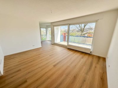 Frisch renovierte 2-Zimmer-EG-Wohnung in Feldrandlage von Eschborn!