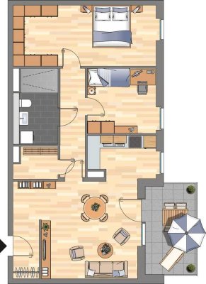Neubau Westside  Bonn Endenich, Erstbezug