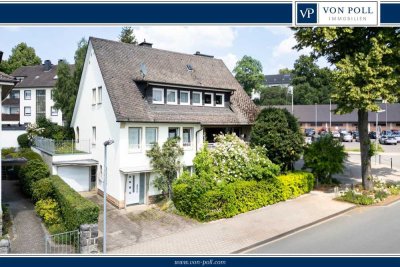 Einladend und zentrumsnah – Einfamilienhaus mit Praxis- oder Büroetage