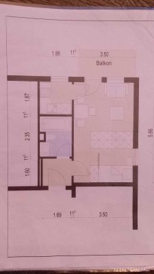 1-Zimmer Wohnung in Kempten zu mieten