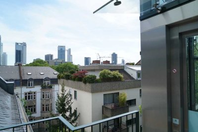 Bestlage Westend: 1,5-Zimmer-Studio mit Aufzug, Klimaanlage und Einbauküche
