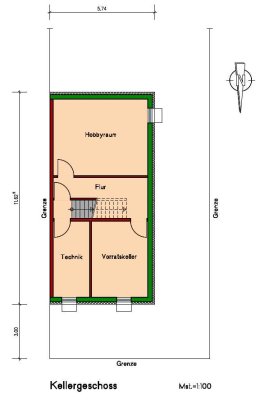 Moderne Doppelhaushälfte in Angelbachtal auf Erbpachtgrundstück - KFW 40