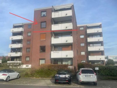 R*, BS-Watenbüttel, großzügige 3Zi-Whg m Balkon, ca.90 m²-Wfl, tolle Blick v Südbalkon in Rtg Felder