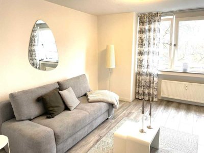 Chices vollmöbliertes Single-Apartment - Top Renoviert Düsseldorfer Oberbilk - Pauschalmiete