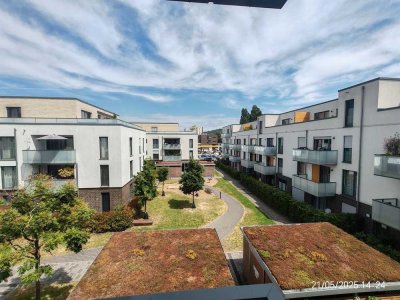Ruhiges 1-Zimmer-Apartment mit Balkon und Fußbodenheizung in Karlsruhe-Killisfeld