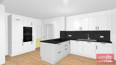 Einliegerwohnung, 2 Zimmer mit EBK in Schefflenz
