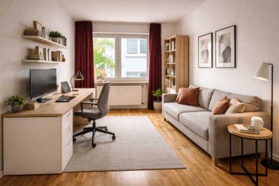 Vermietete 3-Zimmer-Wohnung (86 m²) mit Balkon in ruhiger Lage von Bessungen /Paulsviertel