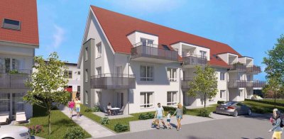 KFW 55 Attraktive 3-Zi.-Wohnung mit Balkon Einbauküche und Tiefgarage