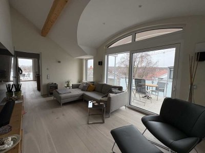 Neubau-Penthouse mit 3 Zimmern im Zentrum von Bad Aibling!