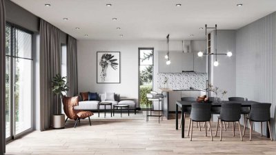 Oberursel: Baustart 2025! Hochwertige ca. 97,16 m² Gartenwohnung - W2