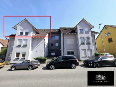 Schicke 2,5-Zimmer-Maisonette mit Stellplatz, Balkon und EBK in Brackenheim zu verkaufen...