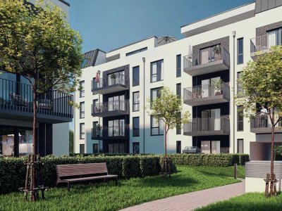 Hochwertige 3-Zimmer-Wohnung im KfW-40-Neubau mit Top-Lage