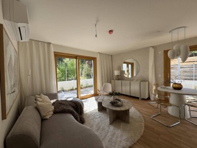 FutureFitHomes | Ruhe &amp; Grünoase: 3-Zimmer-Eigentumswohnung mit Garten