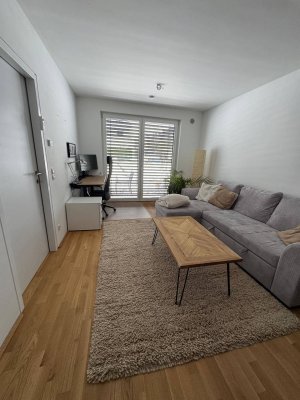 Möblierte 2-Zimmer Neubauwohnung mit Küche