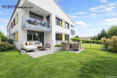 WIE ERSTBEZUG|TOPMODERNE 2.ZIMMER-WHG | ZENTRUM GRAMASTETTEN | TISCHLERKÜCHE |65m² SONNENGARTEN|BARRIEREFREID|2.TG-PLÄTZTE