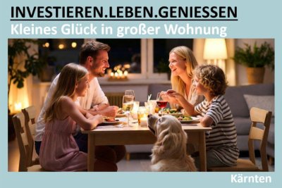 KLEINES GLÜCK IN GROßER WOHNUNG