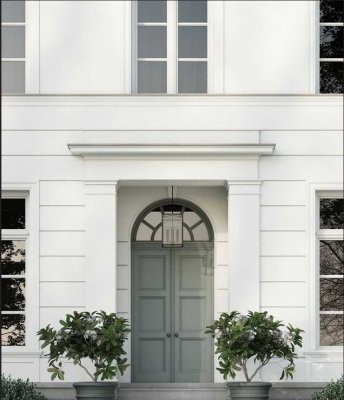 **Luxuriöses Erstbezug-Reihenendhaus mit Neoklassik-Stil und exquisitem Garten in Heidelberg-Ziegelh