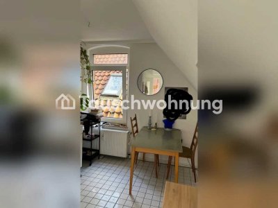 Tauschwohnung: Helle 4-Zimmer-Maisonette-Wohnung in Linden Mitte zum Tausch