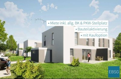 Doppelhaushälfte mit Terrasse und Garten - Top 2