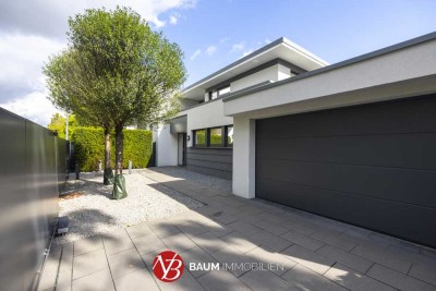 Stilvolle, großzügige Designvilla im Bauhaus-Stil in Premiumlage von Alt-Meererbusch