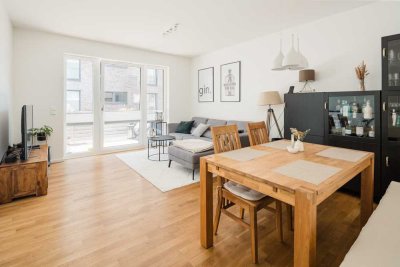 Moderne 3-Zi-Whg in HH-Barmbek-Süd, Balkon, TG-Stellplatz, KfW-70, hochwertig & provisionsfrei