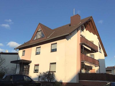 Pfiffige 2-Zimmerwohnung mit Erdgeschoss-Charakter in ruhiger Wohnlage von Büttelborn