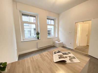 Wohnung mit Einbauküche zur Übernahme und Gemeinschaftsgarten