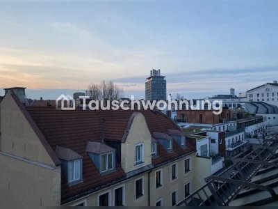 Tauschwohnung: Charmante Altbauwohnung im Dachgeschoss, Nähe Gärtnerplatz