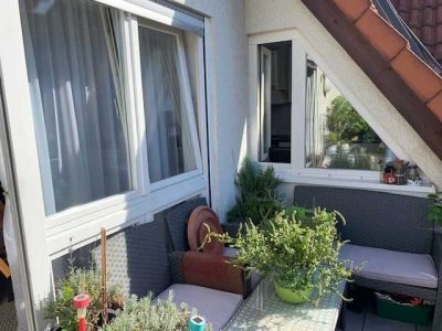 Helle Maisonette-Wohnung -  Südbalkon - 1 Stellplatz - ruhig-UND-zentral